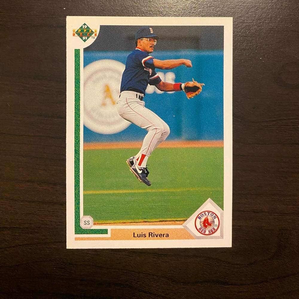 Luis Rivera #182 Boston Red Sox’s Baseball Card